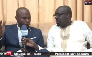 Moussa Bâ Toldo, président du mouvement "Secours" s'engage dans la mouvance présidentielle
