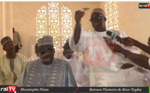 VIDEO : Moustapha Niasse raconte l'histoire de Keur Tapha, où repose désormais sa mère  