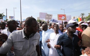 Grande Marche le 28 décembre prochain: l’opposition accélère la cadence contre Macky Sall
