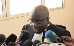 Me Baboucar Cissé:"Même s’ils déposent un rabat d’arrêt, cela n’a pas de caractère suspensif"
