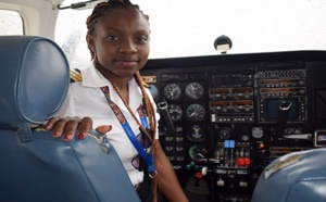 A 21 ans, Esi Swatson est la plus jeune femme pilote du Ghana