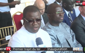 Abdoulaye Baldé : "Le TER est une étape dans le développement du Sénégal"