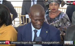 Pape Gorgui Ndong : "Avec la réception du TER, le Sénégal entre dans l'ère de l'émergence"