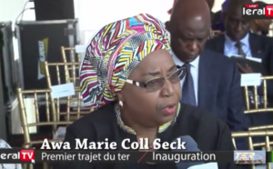Eva Marie Coll Seck : "Le TER va permettre aux voyageurs d'éviter les embouteillages"