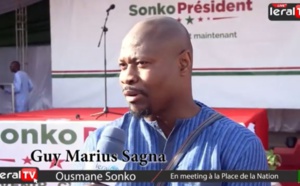 Vidéo - Guy Marie Sagna : "Ousmane Sonko est notre frère de combat contre la dictature du FMI et du Franc CFA"