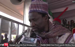 Cheikh Mahi Cissé: "Ce pont de la Sénégambie est un grand bond en avant vers le développement"