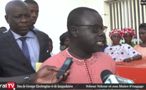 Vidéo - Les habitants de Ndour Ndour et le maire de Mbadakhoune s'engagent à soutenir Baye Ciss