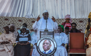 Macky Sall s'offre un bain de foule à Mbacké: "Pour diriger un pays, il faut une vision..."