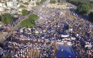 Vidéo : le meeting de Macky Sall à Mbacké vu par un drone, impressionnant!