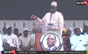 Richard-Toll : Macky Sall promet la réouverture de l’usine Socas