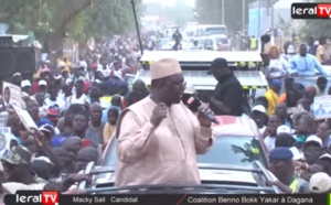 Vidéo - Macky Sall gifle l'opposition à Dagana avec une mobilisation monstre