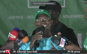 VIDEO - Issa Sall promet de réhabiliter le port de Kaolack et des Trains express régionaux