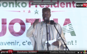 Vidéo : Ousmane Sonko promet de supprimer le Hcct de Tanor et le Cese d'Aminata Tall