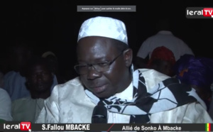 Vidéo - Meeting de Sonko à Mbacké : Serigne Fallou Mbacké dresse un tableau sombre du bilan de Macky Sall