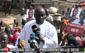 VIDEO - Idrissa Seck à Médina Sabakh : "Le changement sera une évidence au soir du 24 février"