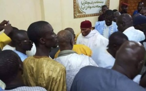 Les images de Abdoulaye Wade reçu par le Khalife Général des Mourides