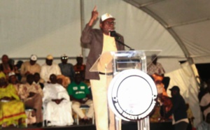 Campagne Électorale: Sidiki Kaba harangue l'immense foule de Tambacounda (Images)