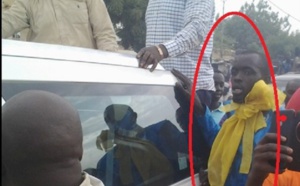 Le fils de  Moustapha Cissé Lô à l'accueil de Me Wade à Touba… (Photos)