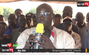 VIDEO- Mor Dia, responsable APR à Ndoulo : "Bou Macky Sall paré, Marième Faye moy done souniou Présidente"*