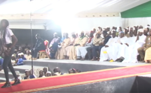 VIDEO - Kaolack: Bébé Sokhna chante les réalisations de Macky Sall
