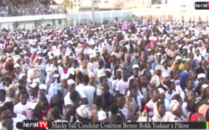 VIDEO : Les temps forts du meeting de Macky Sall à Pikine