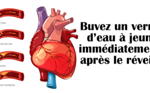 Boire de l’eau le matin sur un estomac vide est un médicament naturel
