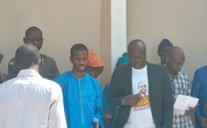 Nioro du Rip : Caravane et dotation du matériel médical par le maire de Paos Koto, Malick Hanne