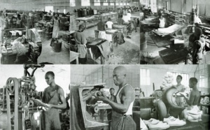 Carte postale: "Pas un pas sans...Bata", le célèbre slogan d'une des premières insdustries du pays