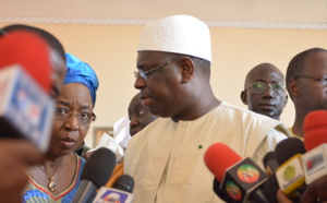 Macky Sall après son vote: "je salue la maturité des Sénégalais"