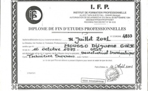 Mlle Djiguène Gueye