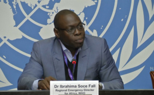 OMS : Ibrahima Socé Fall nommé Sous-directeur adjoint, chargé des Urgences