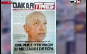 Revue de Presse WalfTv du vendredi 08 Mars 2019 en images