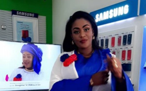 Photos : Adja est-elle devenue la Brand Ambassador de Samsung ?