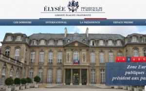 Le site de l'Elysée hacké