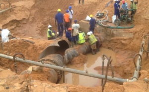 ALERTE- Le tuyau du Lac de Guiers endommagé : Louga, Thiès, Dakar et ses banlieues privées d'eau