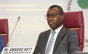  Ministère de l'Économie, du Plan et de la Coopération: les services du ministre Amadou Hott