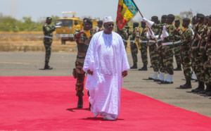 PHOTOS - En images, les étapes de la visite de Macky Sall au "Daaka" de Médina Gounass