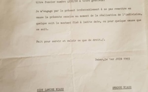 Affaire de la maison de Kaolack : Ahmed Khalifa Niasse donne les preuves de la cession des parts de Sidy Lamine Niass en sa faveur