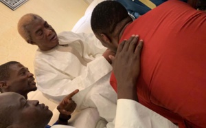 Tange Tandian, le D.E de l'Omart en mode talibé chez Serigne Abdou Karim Mbacké.