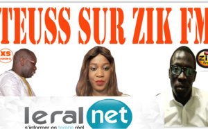 TEUSS  Zik Fm du 26 Avril 2019 avec Ahmed Aïdara