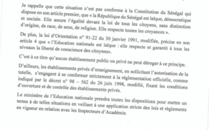 Interdiction du voile à Sainte Jeanne d’Arc : la position du ministère de l’Education nationale