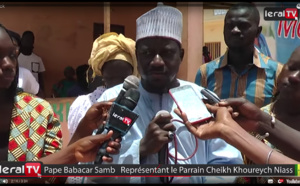 Ecole Cheikh Ibrahima Niass: Le député Cheikh Khouraïchi Niass offre un lot de matériels aux élèves