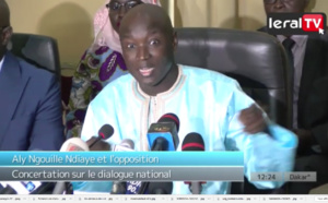 VIDEO - Boycott du dialogue politique : Aly Ngouille Ndiaye solde ses comptes avec Me Wade et Cie