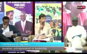 VIDEO - Conférence du groupe Sup de Co: Jeunesse, entrepreneuriat et leadership