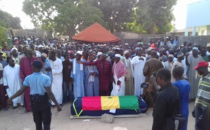 Arrêt sur image: La dépouille du koriste Solo Cissokho à son arrivée à Ziguinchor