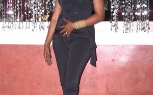 Photo : Mbathio Ndiaye en boîte de nuit...