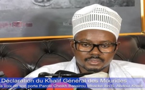 VIDEO - URGENT | Meurtres récurents au Sénégal : Le Khalif Général des Mourides fait une déclaration
