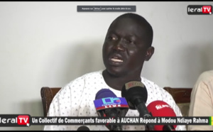 VIDEO - Kaolack : Le collectif des commerçants favorables à "Auchan" fusille Mohamed Ndiaye Rahma