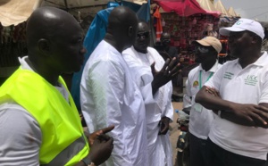PHOTOS - Korité: Visite sur le terrain aux techniciens de surface par le Ministre Abdou Karim Fofana