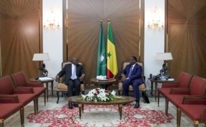 PHOTOS - Rencontre du Président Macky SALL avec SEM Mokgweetsi Masisi, Président de la République du Botswana